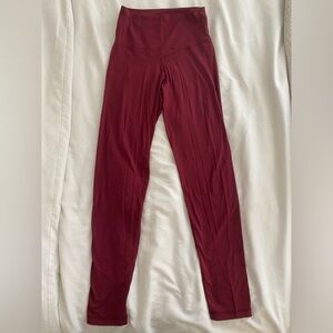 Aerie offline leggings- Size small- red